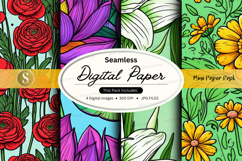 Seamless digital paper Product Image 1