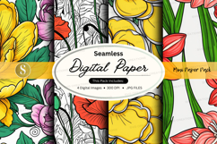 Seamless digital paper - mini paper pack Product Image 1