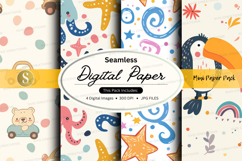 Seamless digital paper Product Image 1