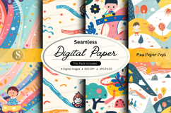 Seamless digital paper Product Image 1