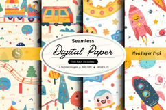 Seamless digital paper Product Image 1