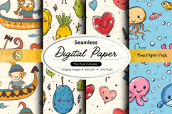 Seamless digital paper pack Product Image 1