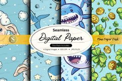 Seamless digital paper - mini paper pack Product Image 1