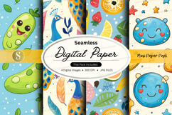 Seamless digital paper Product Image 1