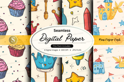 Seamless digital paper - mini paper pack Product Image 1