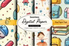 Seamless digital paper - mini paper pack Product Image 1