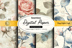 Seamless digital paper - mini paper pack Product Image 1