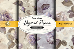 Seamless floral digital paper Product Image 1
