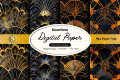 Seamless art deco digital paper Product Image 1