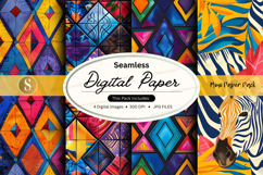 Seamless pattern digital paper Product Image 1