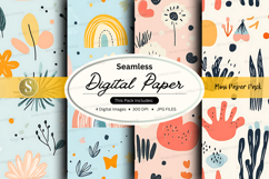 Seamless digital paper digital paper Product Image 1