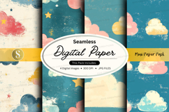 Seamless digital paper - mini paper pack Product Image 1
