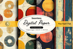 Seamless digital paper - mini paper pack Product Image 1