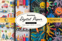 Seamless digital paper Product Image 1