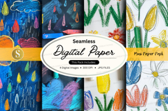 Seamless digital paper - mini paper pack Product Image 1