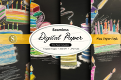 Seamless digital paper - mini paper pack Product Image 1
