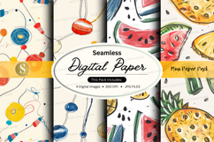 Seamless digital paper Product Image 1