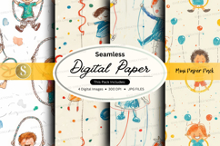Seamless digital paper - mini paper pack Product Image 1