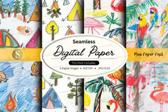 Seamless digital paper - miss paper pack Product Image 1