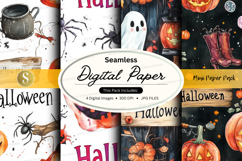 Halloween digital paper Product Image 1