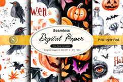 Halloween digital paper Product Image 1