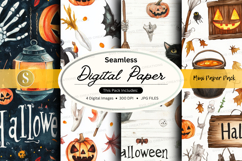 Halloween digital paper Product Image 1