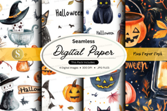 Halloween digital paper Product Image 1