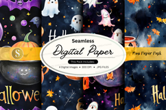 Halloween digital paper Product Image 1