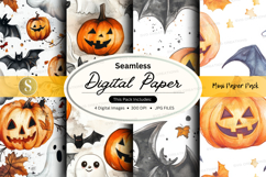 Halloween digital paper Product Image 1