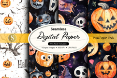 Halloween digital paper Product Image 1