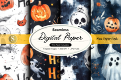Halloween digital paper Product Image 1