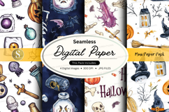 Halloween digital paper Product Image 1
