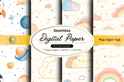 Seamless digital paper - mini paper pack Product Image 1