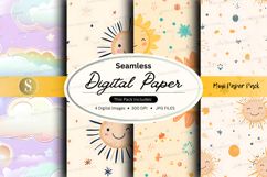 Seamless digital paper - magic paper pack Product Image 1