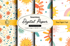 Seamless digital paper - mini paper pack Product Image 1