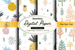 Seamless digital paper - mini paper pack Product Image 1
