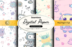 Seamless digital paper - mini paper pack Product Image 1