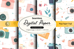 Seamless digital paper - mini paper pack Product Image 1