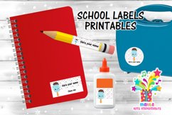 Ice cream School Labels Printables #2 Product Image 1