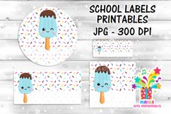 Ice cream School Labels Printables #2 Product Image 2