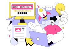 10 Digital Publishing Illustration Product Image 1