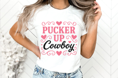 Funny Valentine’s Day cowboy quote design, ideal for digital download and DIY projects.