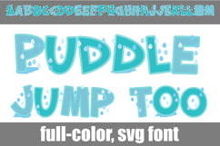 Puddle Jump Color Font Product Image 1