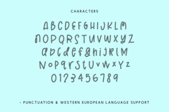 Puddlejumper Sans - Inline Font Product Image 10