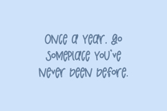 Puddlejumper Sans - Inline Font Product Image 2