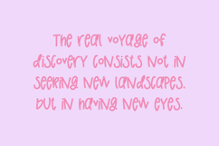 Puddlejumper Sans - Inline Font Product Image 5