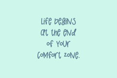 Puddlejumper Sans - Inline Font Product Image 6