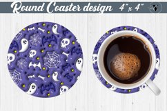 Round Coaster | Puff | 3D coaster Product Image 1