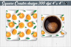 Square Coaster | Puff | 3D coaster Product Image 1
