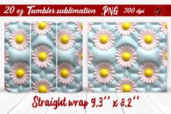 Tumbler wrap | 3d puff tumbler wrap Product Image 1
